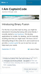Mobile Screenshot of captaincode.wordpress.com