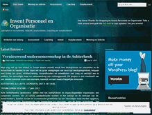 Tablet Screenshot of inventpersoneel.wordpress.com