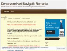 Tablet Screenshot of hartinavigatieromania.wordpress.com