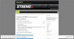 Desktop Screenshot of extremefx.wordpress.com