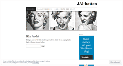 Desktop Screenshot of jahatten.wordpress.com