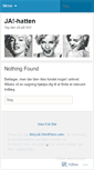 Mobile Screenshot of jahatten.wordpress.com