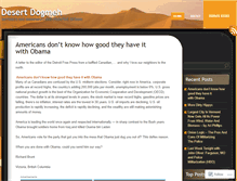 Tablet Screenshot of desertdogmeh.wordpress.com