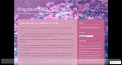 Desktop Screenshot of fengshuimylife.wordpress.com