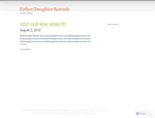 Tablet Screenshot of fatherdaughterrecs.wordpress.com