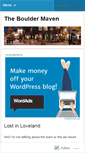 Mobile Screenshot of bouldermaven.wordpress.com