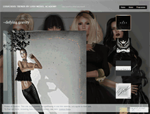 Tablet Screenshot of lushmodelacademy.wordpress.com