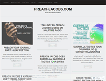 Tablet Screenshot of preachjacobs.wordpress.com