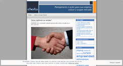 Desktop Screenshot of grupocherto.wordpress.com