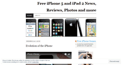 Desktop Screenshot of freeiphoneipadnews.wordpress.com