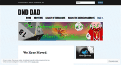 Desktop Screenshot of dnddad.wordpress.com