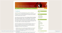 Desktop Screenshot of lillanetwork.wordpress.com