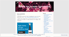Desktop Screenshot of nataliathekaraokegodess.wordpress.com