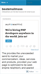Mobile Screenshot of beatemailmass.wordpress.com