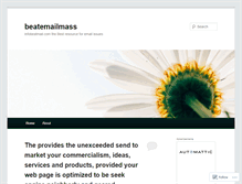 Tablet Screenshot of beatemailmass.wordpress.com