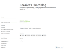 Tablet Screenshot of bhaskerthodla.wordpress.com