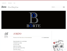 Tablet Screenshot of bortekatun.wordpress.com