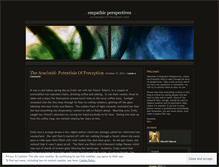 Tablet Screenshot of empathicperspectives.wordpress.com