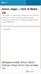 Mobile Screenshot of annajaeger.wordpress.com