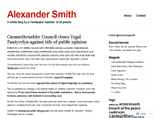 Tablet Screenshot of alexandermurraysmith.wordpress.com