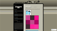 Desktop Screenshot of cindyhelder.wordpress.com