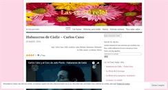 Desktop Screenshot of lasdocedelreloj.wordpress.com