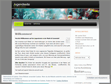 Tablet Screenshot of jugendseite.wordpress.com