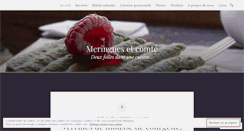 Desktop Screenshot of meringuesetcomte.wordpress.com