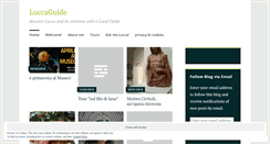 Desktop Screenshot of luccaguide.wordpress.com