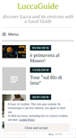 Mobile Screenshot of luccaguide.wordpress.com