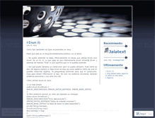 Tablet Screenshot of loquenoaprendienlauni.wordpress.com