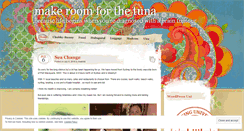 Desktop Screenshot of makeroomforthetuna.wordpress.com