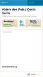 Mobile Screenshot of aldeiadosreis.wordpress.com
