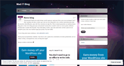 Desktop Screenshot of madgamesit.wordpress.com