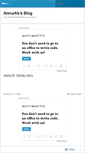 Mobile Screenshot of annurkb.wordpress.com