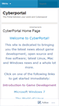 Mobile Screenshot of cyberportal.wordpress.com