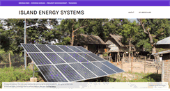 Desktop Screenshot of islandenergysystems.wordpress.com