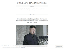 Tablet Screenshot of orwellshanky.wordpress.com
