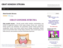 Tablet Screenshot of obatgondokstruma.wordpress.com