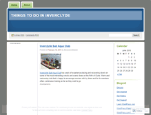 Tablet Screenshot of enjoyinverclyde.wordpress.com