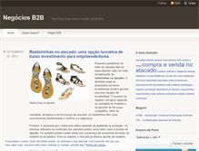 Tablet Screenshot of negociosb2b.wordpress.com