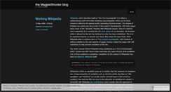 Desktop Screenshot of magpieshooter.wordpress.com