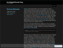 Tablet Screenshot of magpieshooter.wordpress.com