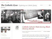 Tablet Screenshot of catholicgene.wordpress.com