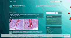 Desktop Screenshot of health4youblog.wordpress.com