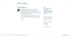 Desktop Screenshot of misterking23.wordpress.com