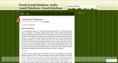 Desktop Screenshot of freshemaildatabase.wordpress.com