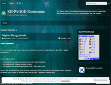 Tablet Screenshot of kenwoodelectronicsbd.wordpress.com
