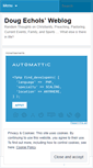 Mobile Screenshot of dougechols.wordpress.com