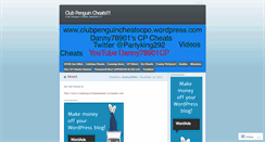 Desktop Screenshot of clubpenguincheatscpo.wordpress.com